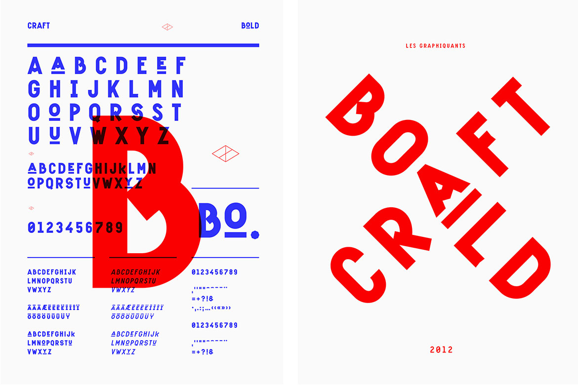 Typographies - Craft - Les Graphiquants