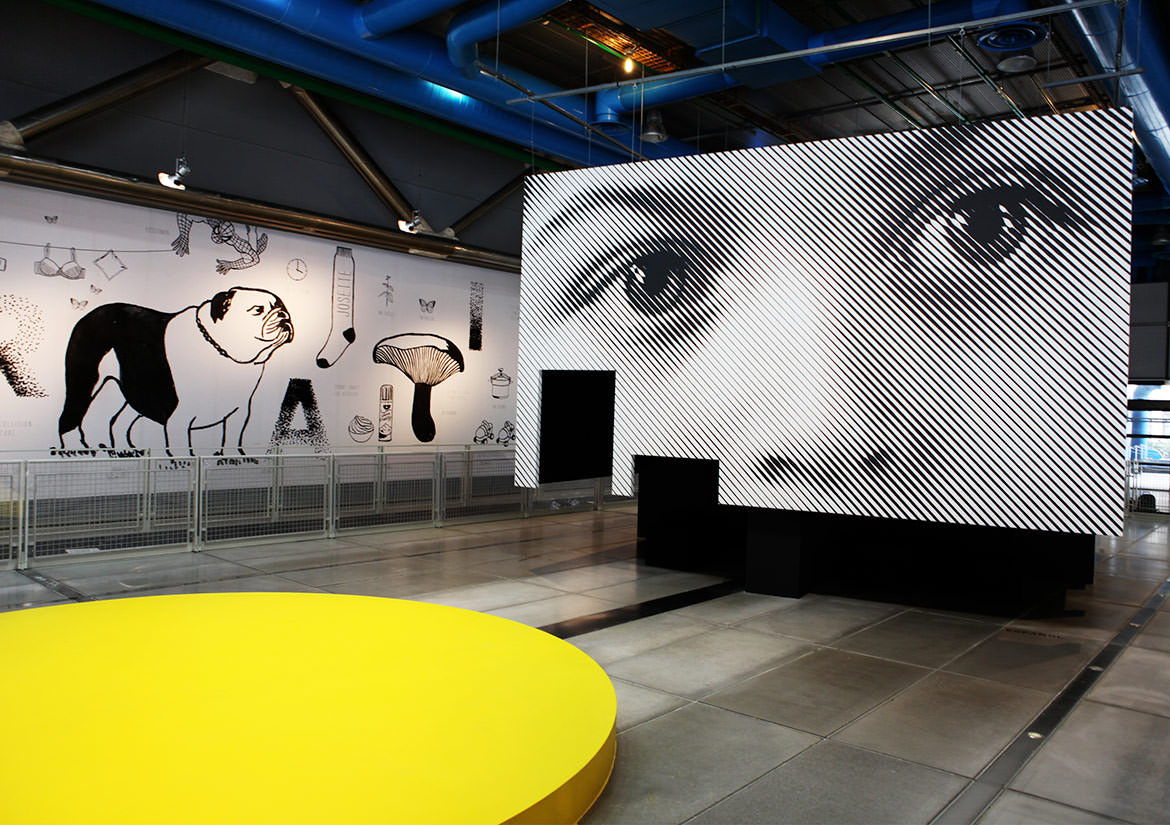 Centre Pompidou-Paris exposition - Family Portrait - Les Graphiquants