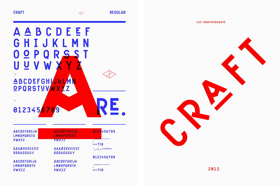 Typography - Craft - Les Graphiquants