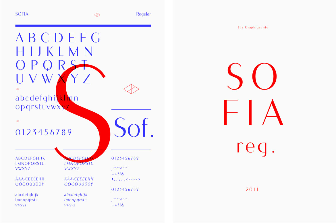 Typography - Sofia - Les Graphiquants